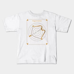 Sagittarius | Astrology Zodiac Sign Design Kids T-Shirt